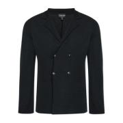 Uld Dobbeltbrystet Blazer