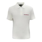 Polo T-shirt med logo print