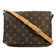 Pre-owned Canvas louis-vuitton-tasker