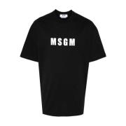 Sort Logo Print Crew Neck T-shirt