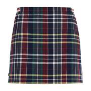 Tartan Wool Mini Nederdel