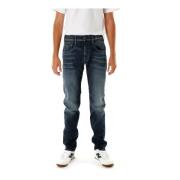 Slim Fit Mid Waist Jeans