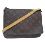 Pre-owned Canvas louis-vuitton-tasker