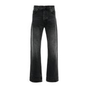 Sort Vasket Denim Jeans