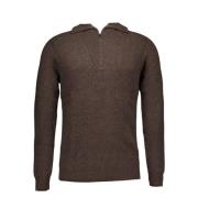 Mørkebrun Pullover Sweater