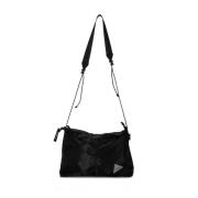 Nylon Crossbody Taske med Frontlommer