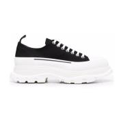 Sort og Hvid Tread Slick Sneakers