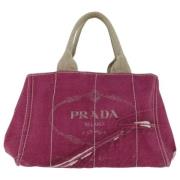 Pre-owned Canvas prada-tasker