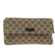 Pre-owned Canvas gucci-tasker