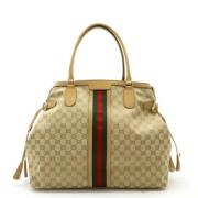 Pre-owned Canvas gucci-tasker