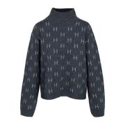 Linda Sweater Heavy Knitwear Tops Kul