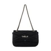 Sort Puffer Clutch Taske