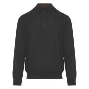 Luksus Half-Zip Strik