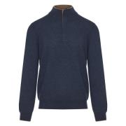 Luksus Half-Zip Strik