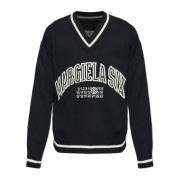 Sweater med logo