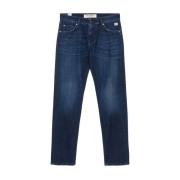 Mørk Vask Slim Fit Denim Jeans