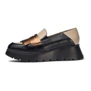 Loafers MIDNAT Guld - Størrelse: 35, Farve: Sort