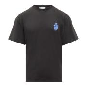 Anker Logo Rund Hals T-shirt