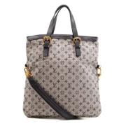 Pre-owned Canvas louis-vuitton-tasker