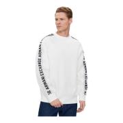 Logo Ærme Sweatshirt - BLANCS