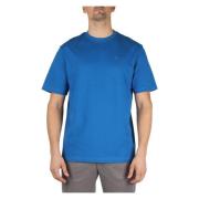 T-shirt med broderet logo