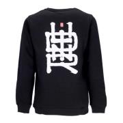 Sort Crewneck Sweater Barcelona Samarbejde