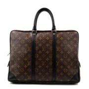 Pre-owned Canvas louis-vuitton-tasker