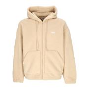 Fleece Zip Hoodie Jakke