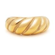 Women's Gold Croissant Ring