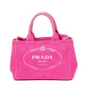 Pre-owned Canvas prada-tasker