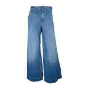 Elegant ZEPHYRUS Jeans i Blå Denim