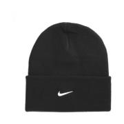 Peak Swoosh Beanie i Sort