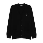 Sort Strik Cardigan AW24