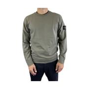 Khaki Hoodless Sweatshirt