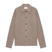 Kogt Merinould Overshirt Khaki Beige