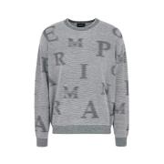 Monogram Sweater Lysegrå