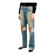 Stjerne Patch Jeans