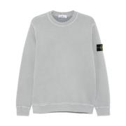 Klassisk Bomuldsfleece Crewneck Sweatshirt