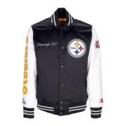 NFL Team Origins Bomberjakke Sort/Hvid