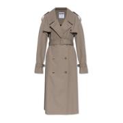 Trench coat med lommer