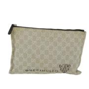 Pre-owned Canvas gucci-tasker