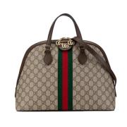 Pre-owned Canvas gucci-tasker