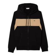 Herre Color Block Zip Hoodie