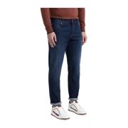 Indigo stretch bomuld jeans