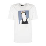 Minimalistisk Rund Hals T-shirt