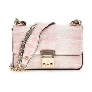 Konvertibel Crossbody Taske i Pink