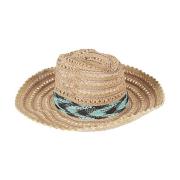 Stilfuld Raffia Sombrero Hat - MultiFarvet