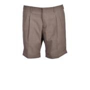 Klassiske Bermuda Shorts i Uldblanding