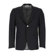 Midnight Blue Twill Blazer