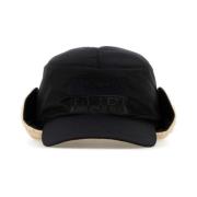 Stilfuld Sort Nylon Baseball Cap